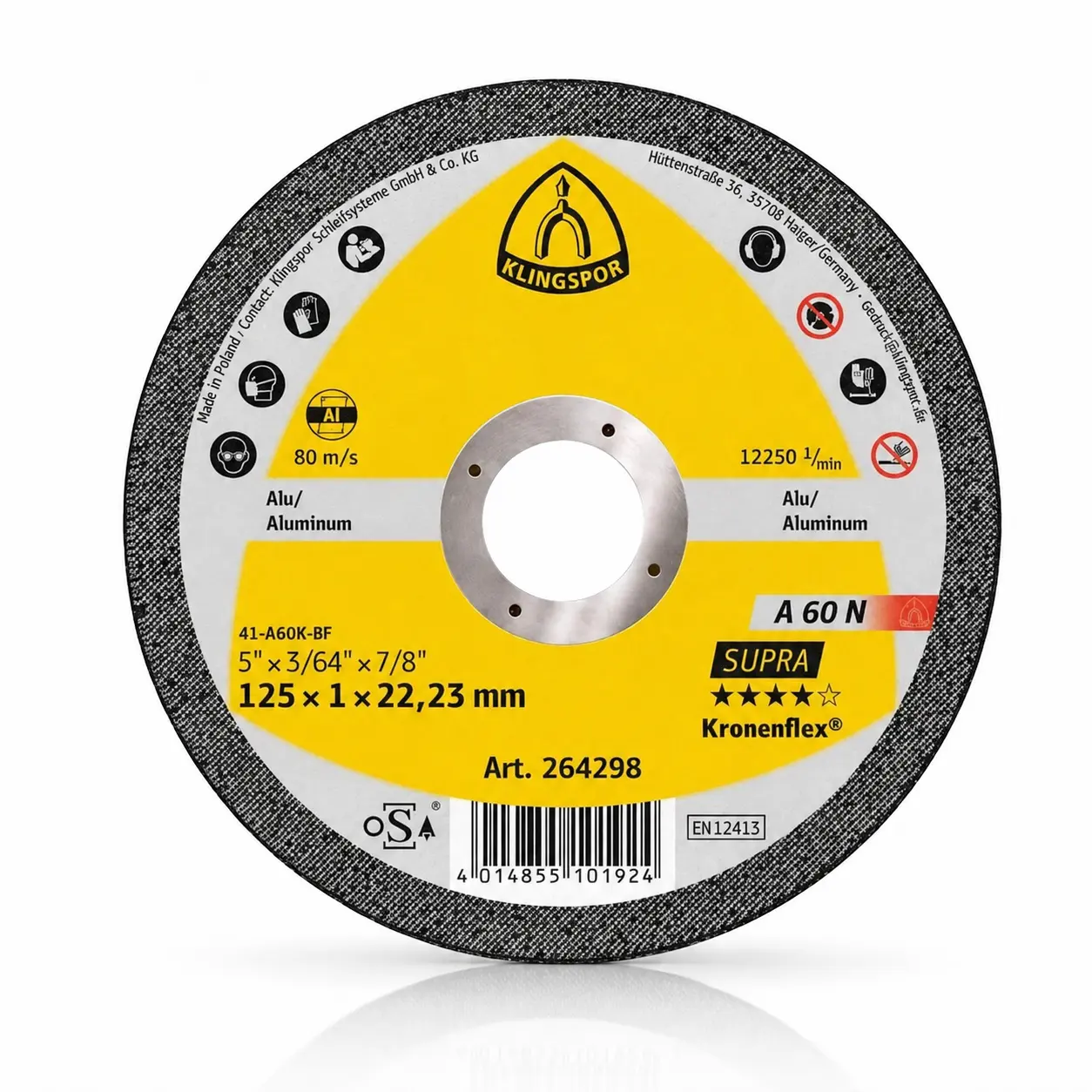 DISCO DE CORTE A60N