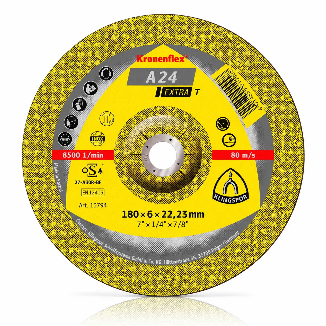 DISCO DE DESBASTE A 24 T EXTRA